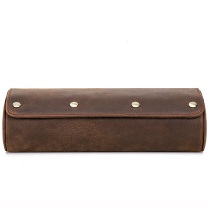 Vintage Leather Mechanical Watch Storage Box