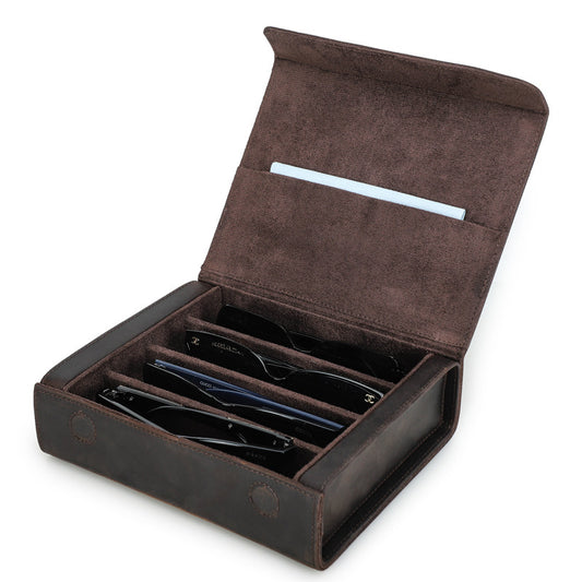 4 SUNGLASSES TRAVEL CASE